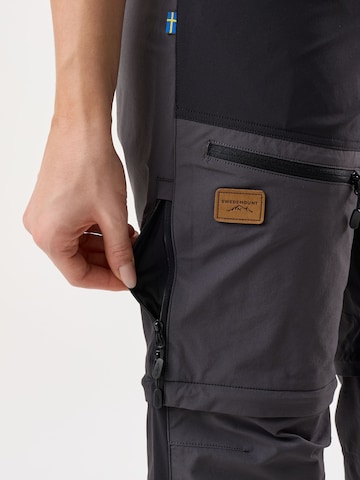 SWEDEMOUNT Regular Outdoorbroek 'Lofoten' in Grijs