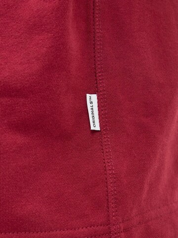 JACK & JONES Sweatshirt in Rood