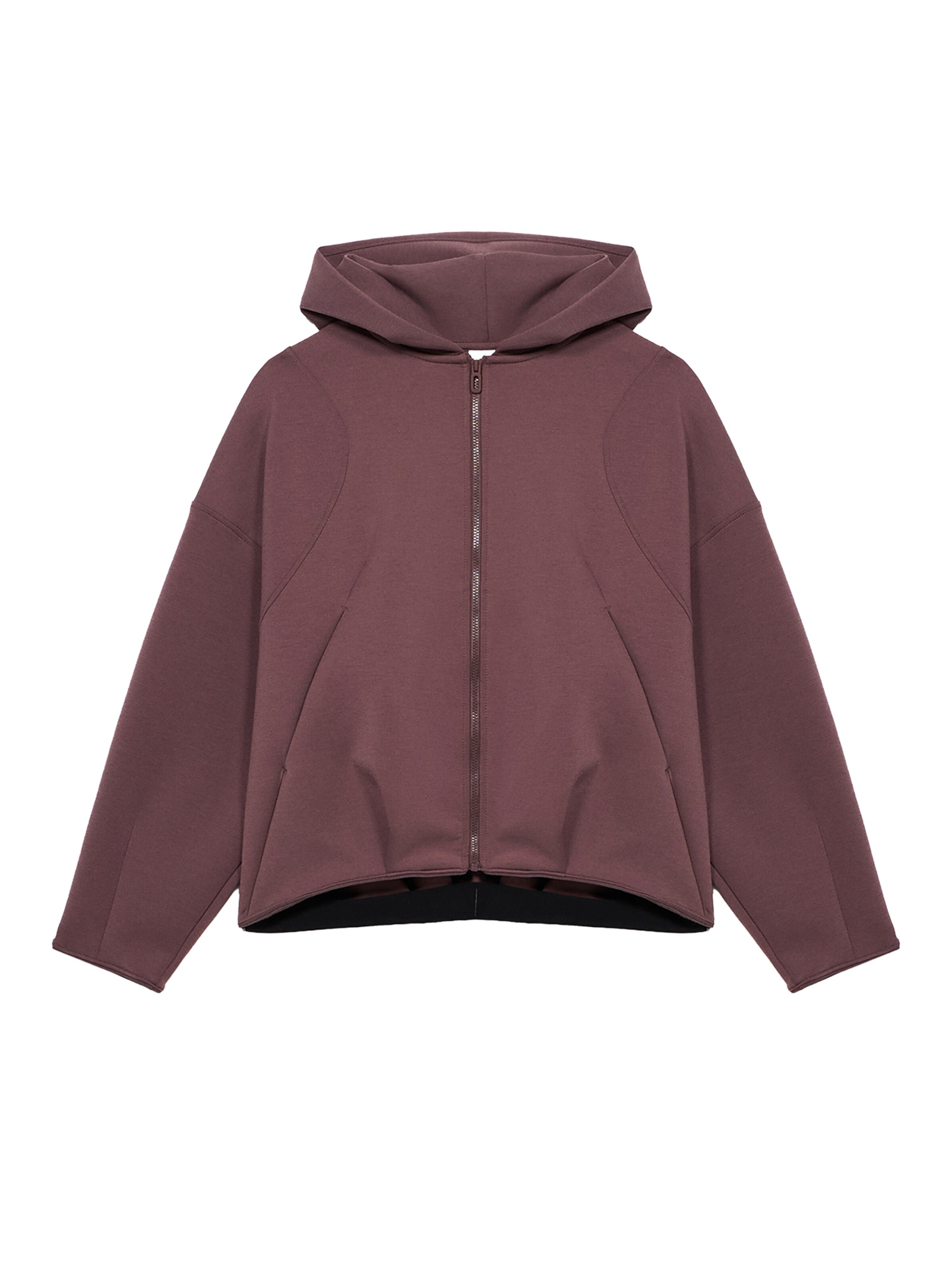 NIKE Sportssweatjakke i brun: forside