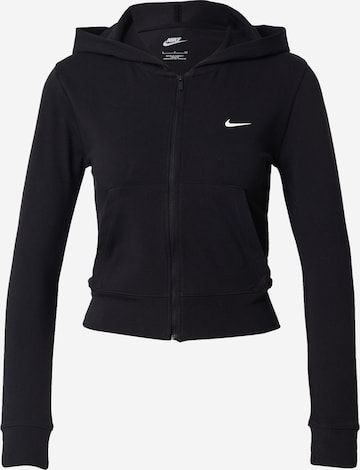 Veste de survêtement Nike Sportswear en noir : devant