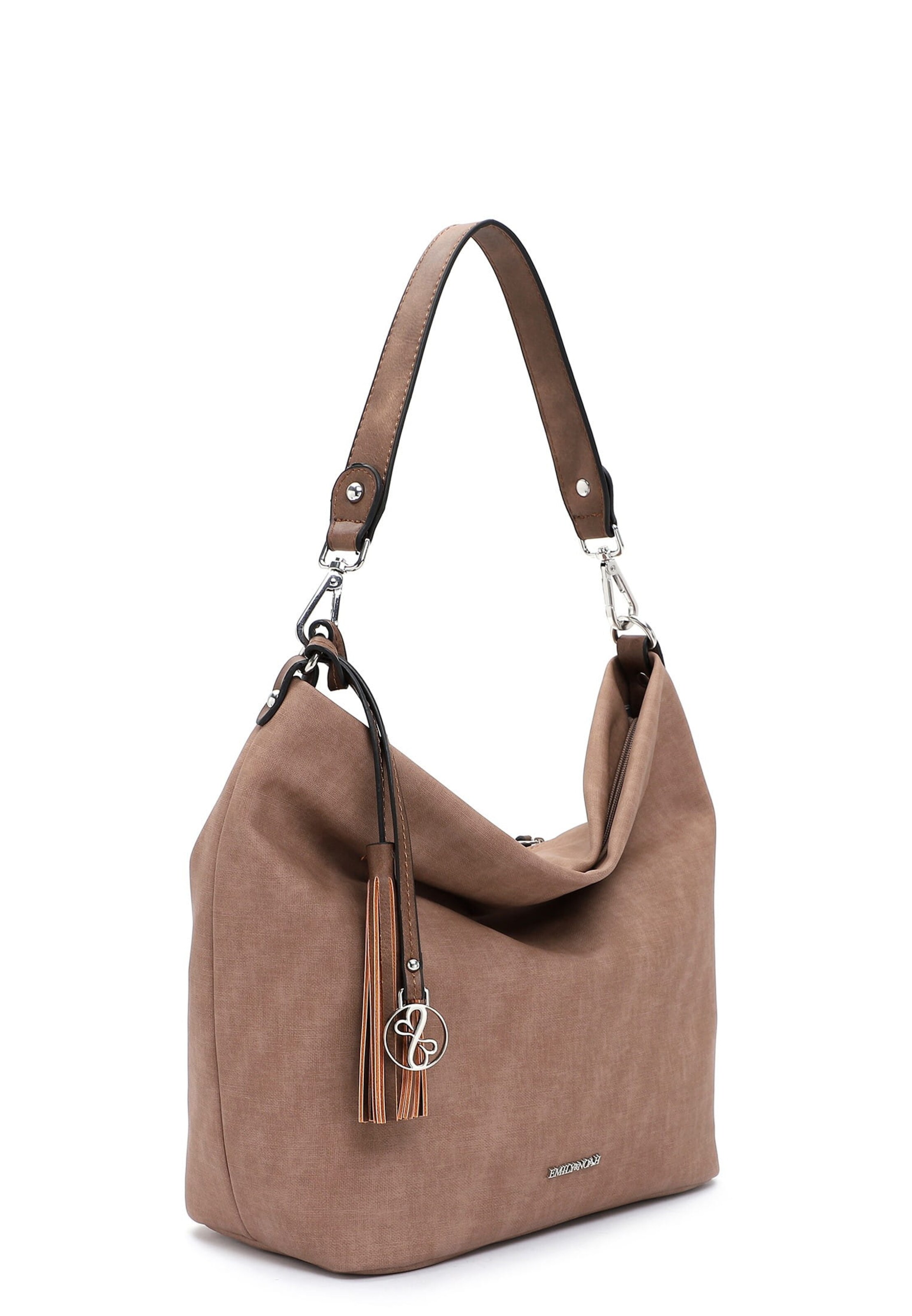 Frauen Taschen & Rucksäcke Emily & Noah Beuteltasche 'Elke' in Braun - UR01442 Frauen Taschen & Rucksäcke Emily & Noah Beuteltasche 'Elke' in Braun - UR01442