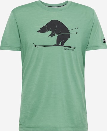 super.natural Performance Shirt in Green: front