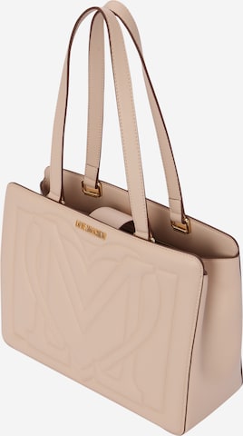 Love Moschino - Shopper em bege: frente