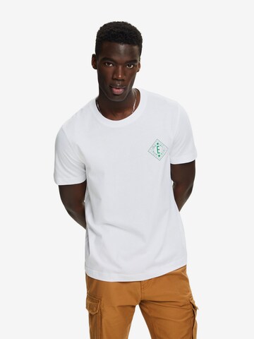 T-Shirt ESPRIT en blanc : devant