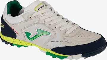 JOMA Soccer shoe 'Top Flex 25 TOPS TF' in White: front