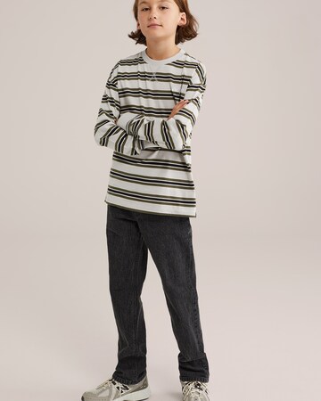 WE Fashion Футболка в Зеленый: спереди