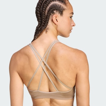 Bustier Soutien-gorge de sport 'Essentials' ADIDAS PERFORMANCE en marron