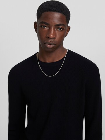 Bershka Sweater in Black