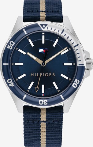 TOMMY HILFIGER Analoguhr in Blau: predná strana