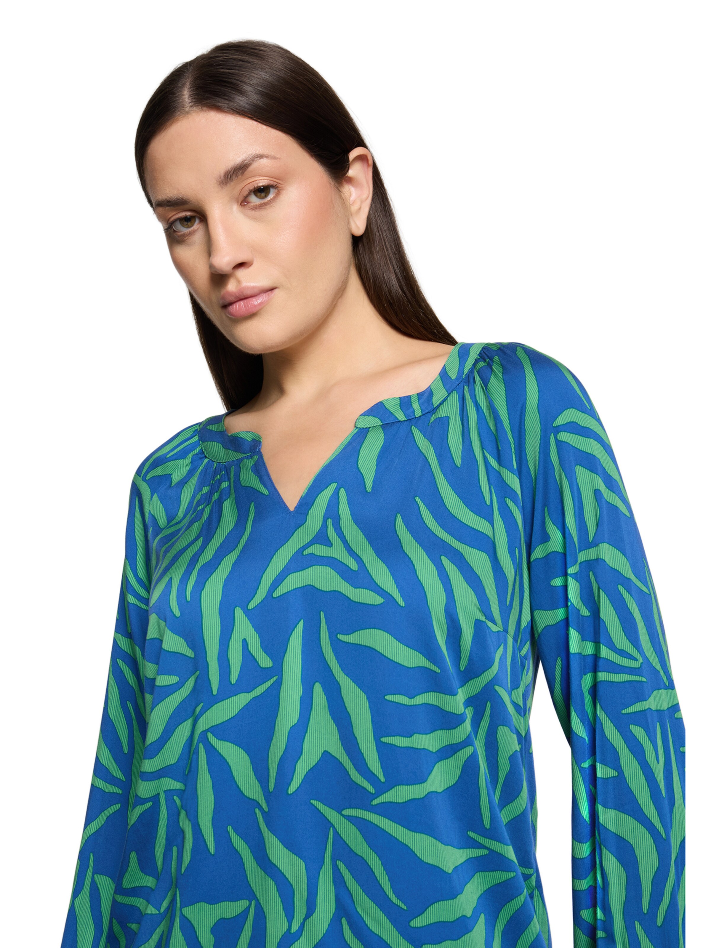 Cartoon Blouse in Blue