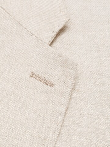 MANGO MAN Regular fit Blazer 'AMERICANA AMALFI' in Beige