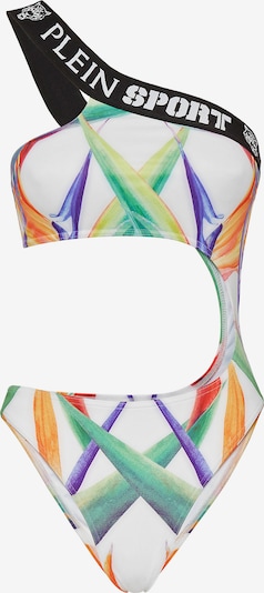 Plein Sport Monokini in blau / orange / schwarz / weiß, Produktansicht