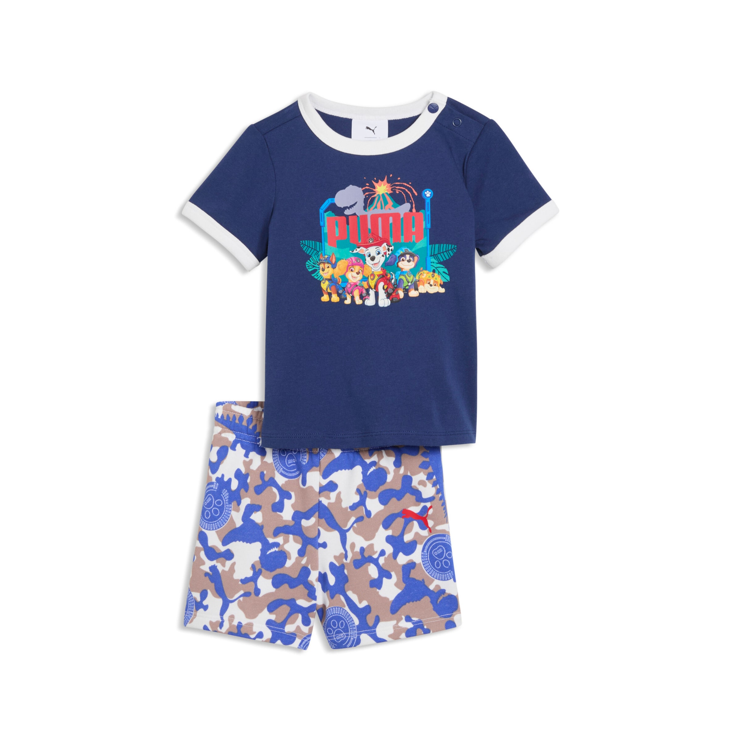 PUMA Set in Blau: Vorderseite
