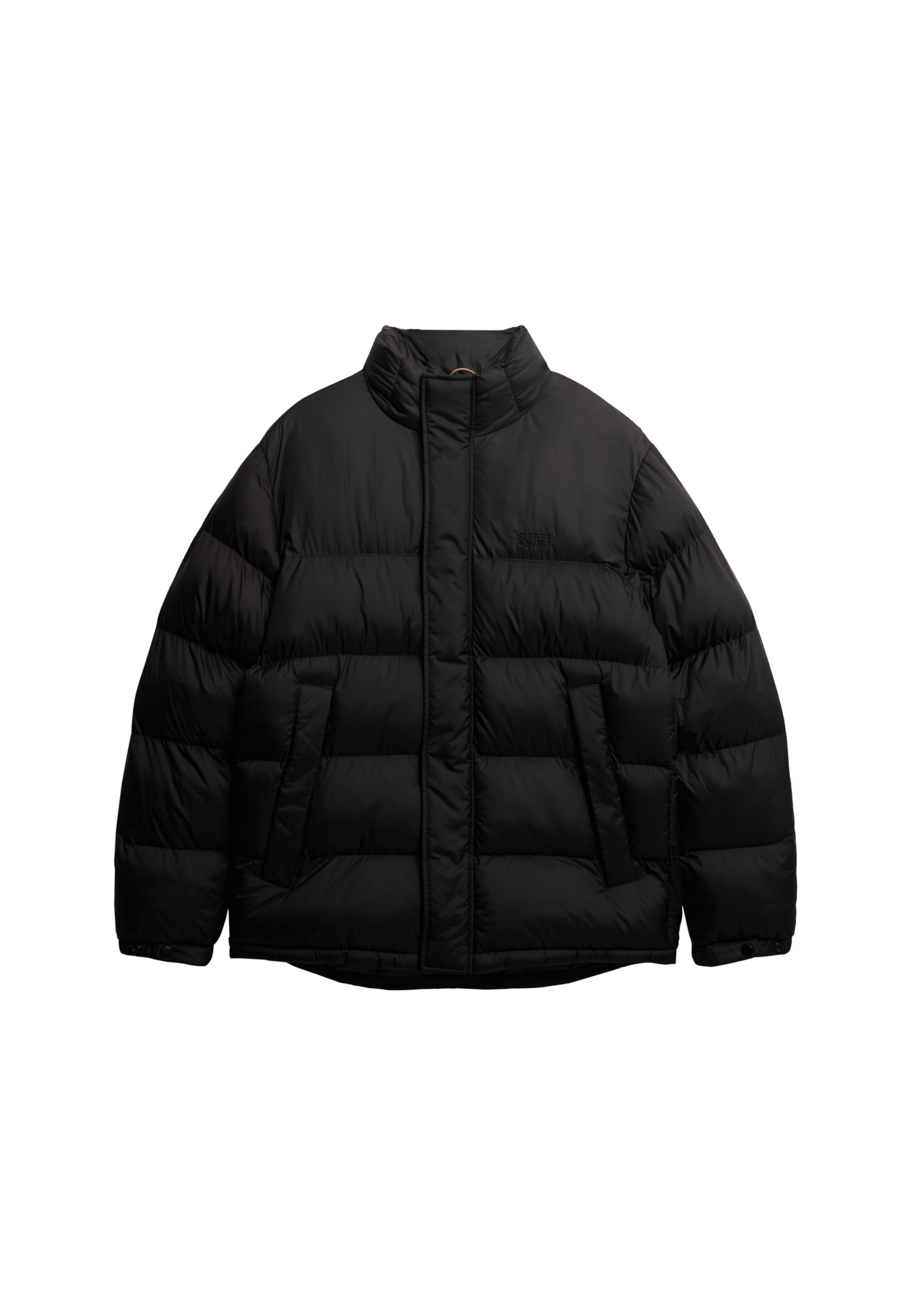 Superdry & Co Tussenjas in Zwart: voorkant