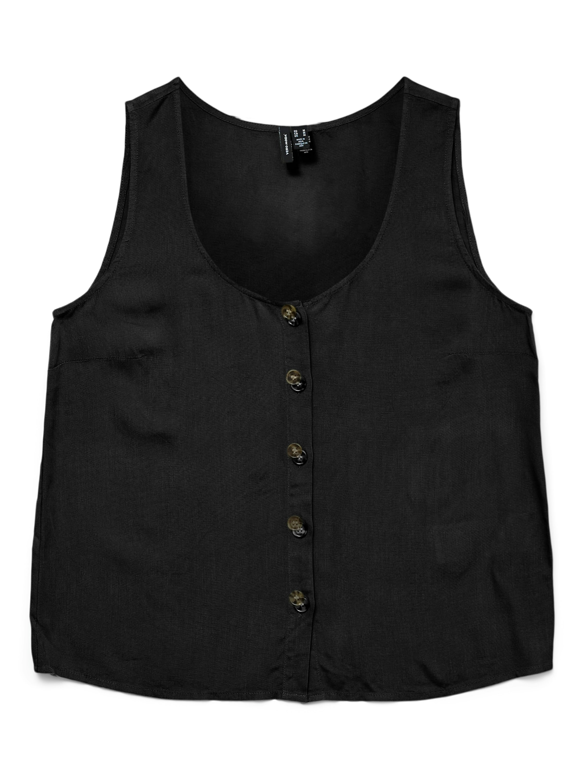 VERO MODA - Blusa 'VMBumpy' em preto: frente