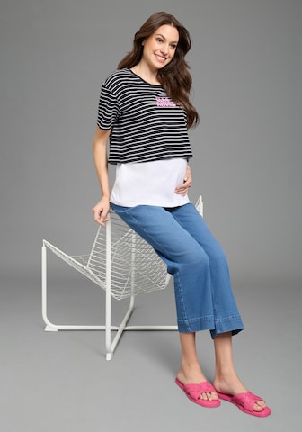 Neun Monate Shirt in Black