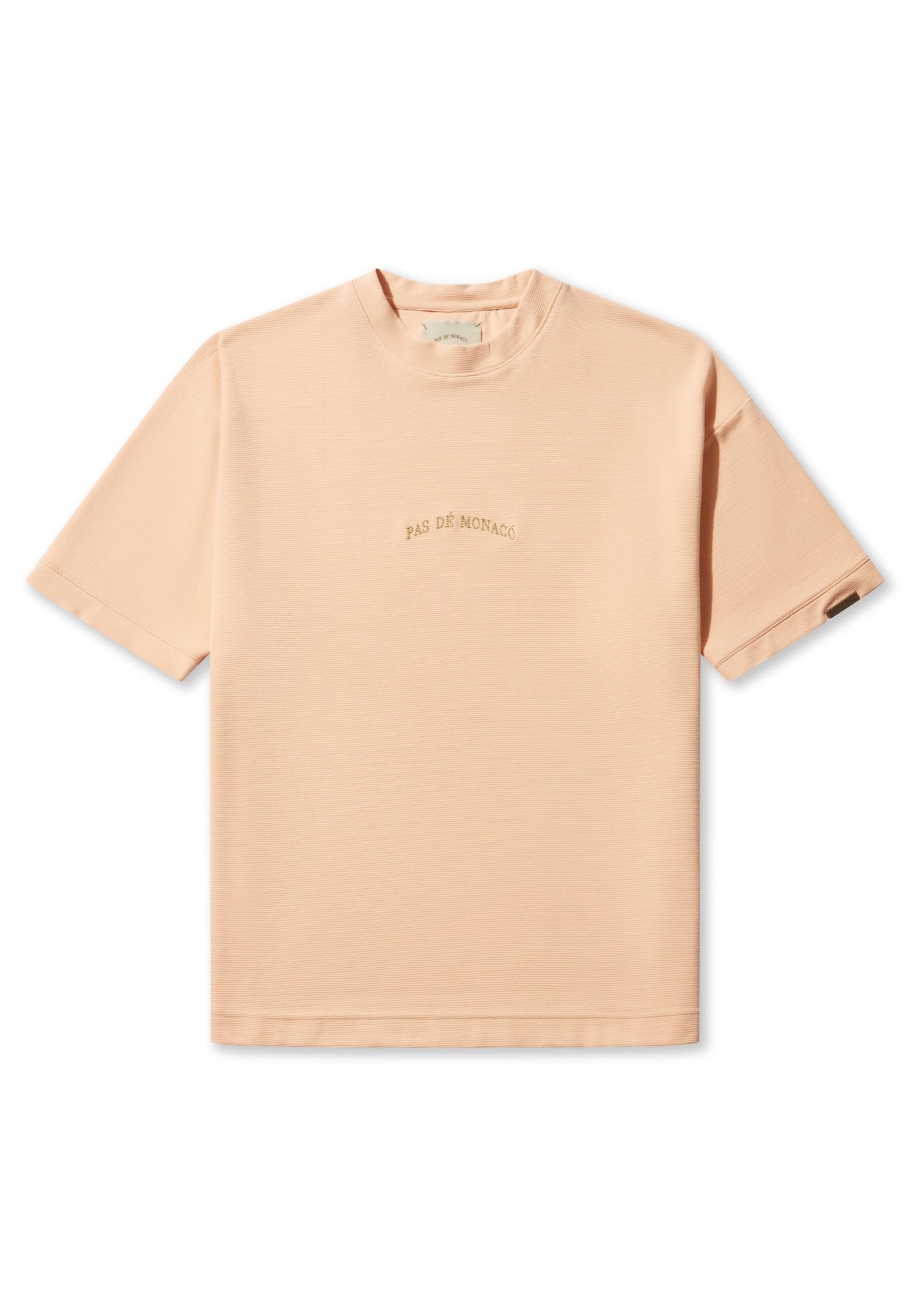 Pas De Monaco - Camiseta 'JAQUARD V1' en naranja: frente
