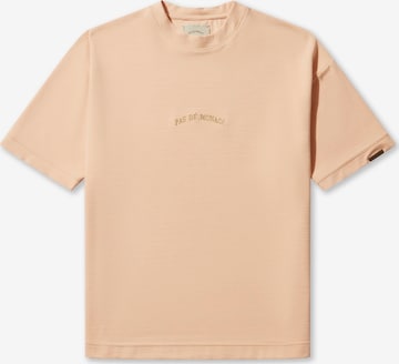 T-Shirt 'JAQUARD V1' Pas De Monaco en orange : devant