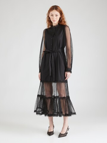 Twinset Kleid in Schwarz: Vorderseite