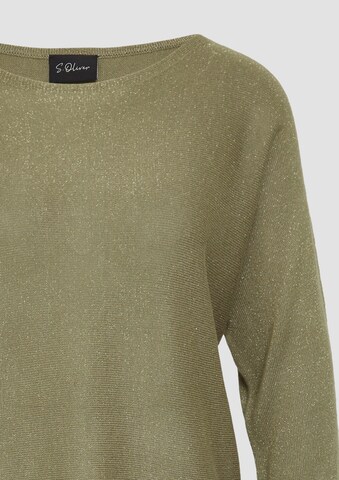 Pull-over s.Oliver BLACK LABEL en vert
