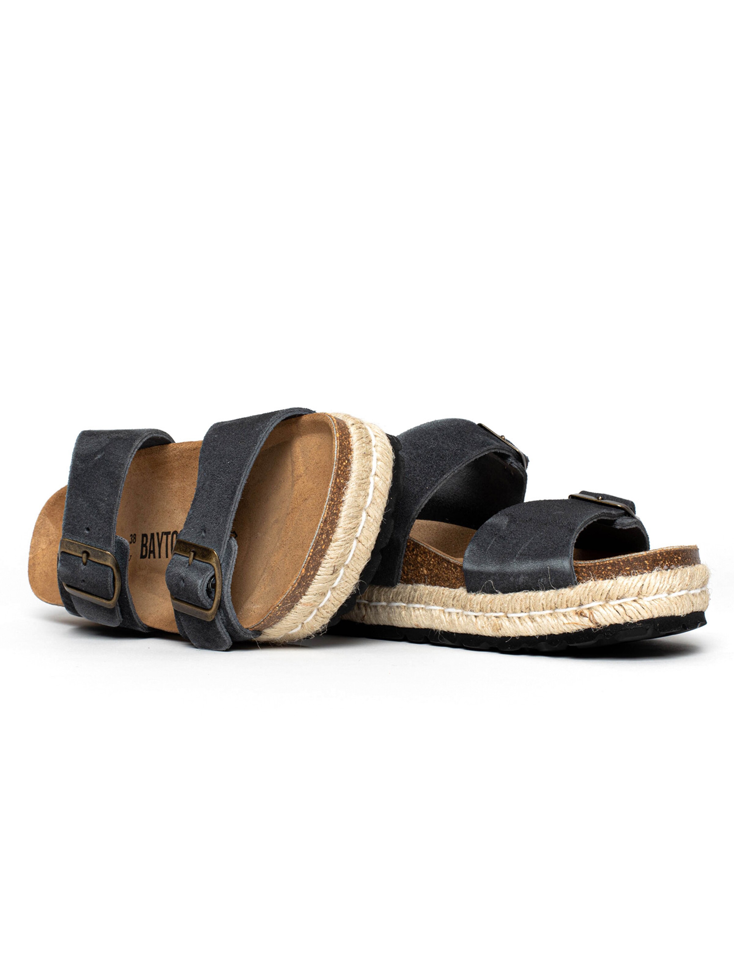 pelēks Bayton Ādas čības 'ALCEE'