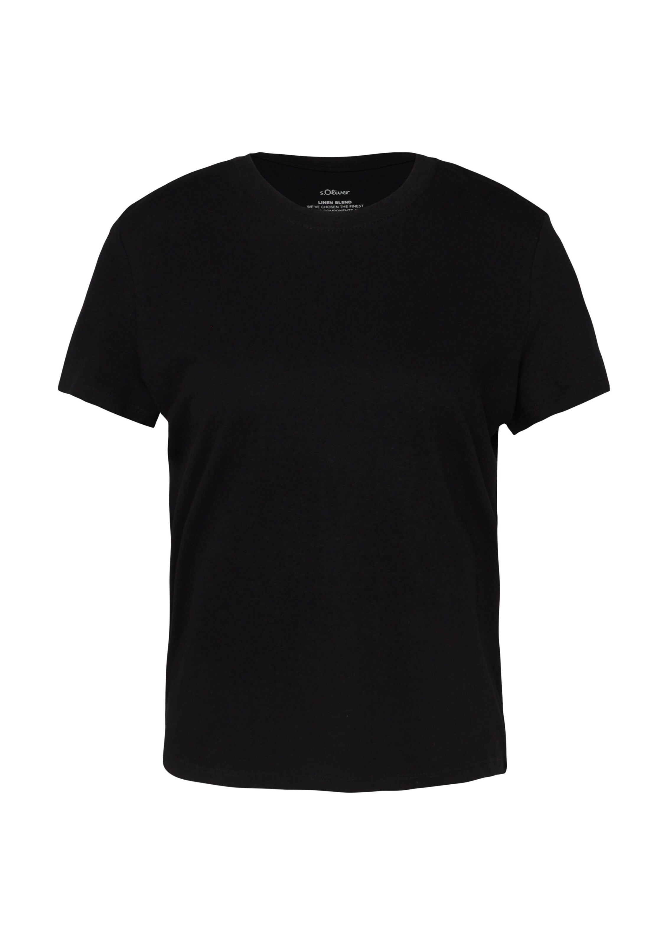 T-shirt s.Oliver en noir : devant