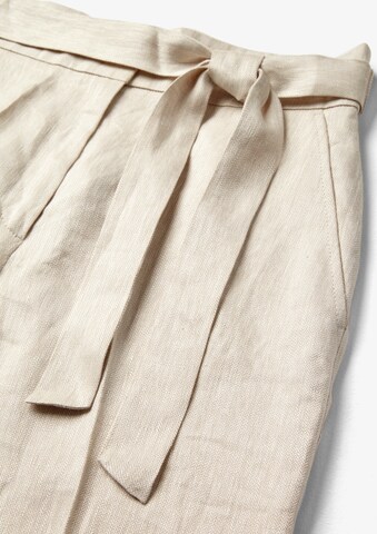 s.Oliver BLACK LABEL Loose fit Pleated Pants in Beige