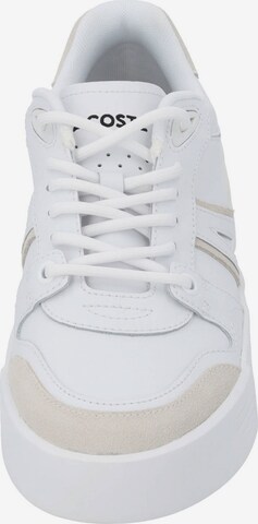 Chaussure de sport à lacets 'L002 Evo 47SFA0055' LACOSTE en blanc