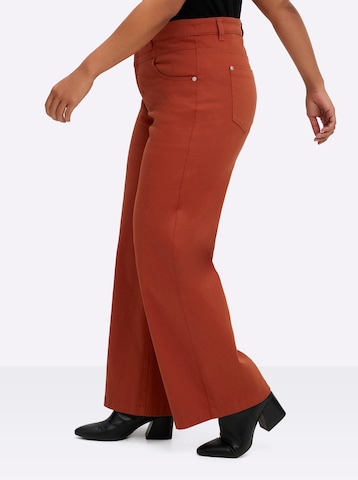 SHEEGO Широкий Джинсы 'Ella' в Красный