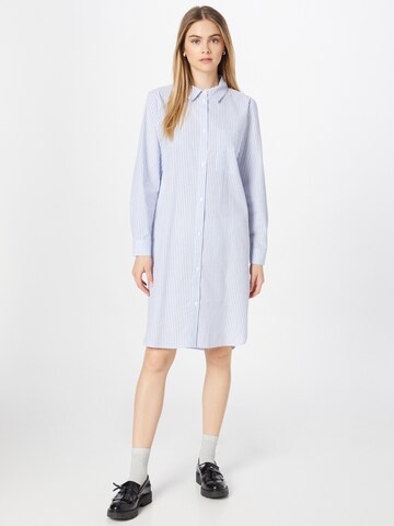 SAINT TROPEZ - Vestido camisero 'Linette' en azul