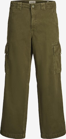 Pantaloni cargo di JACK & JONES in verde: frontale