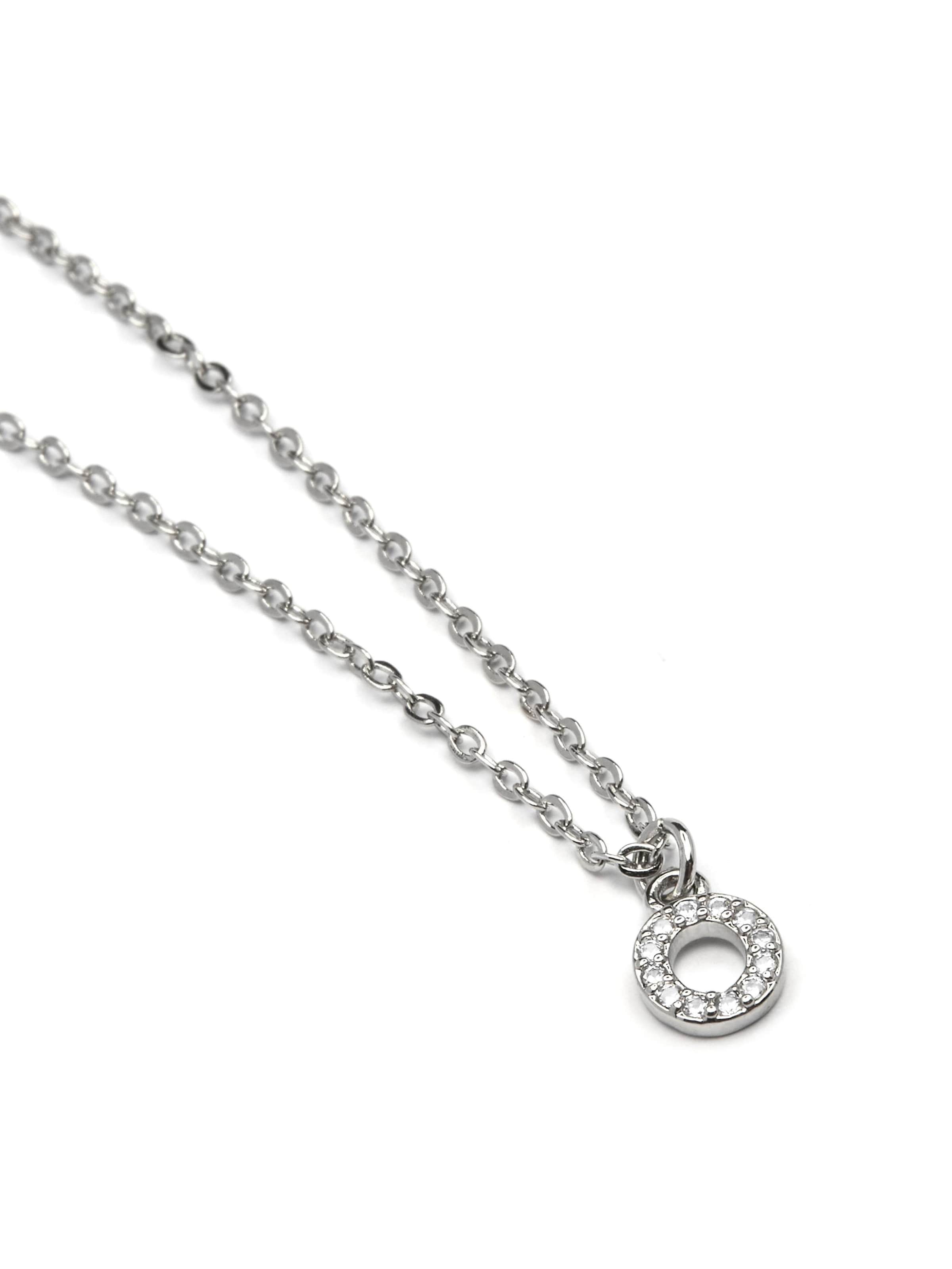 Luxenter - Cadena 'Alphabet' en blanco