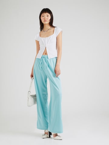 Wide leg Pantaloni di Monki in blu