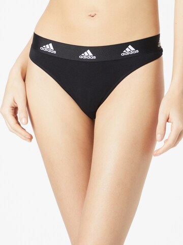 ADIDAS SPORTSWEAR Athletic Underwear in Black: front