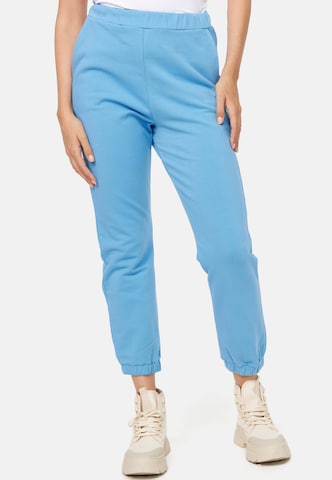 Cotton Candy Sweatpants 'Bulanka' in Blau: predná strana