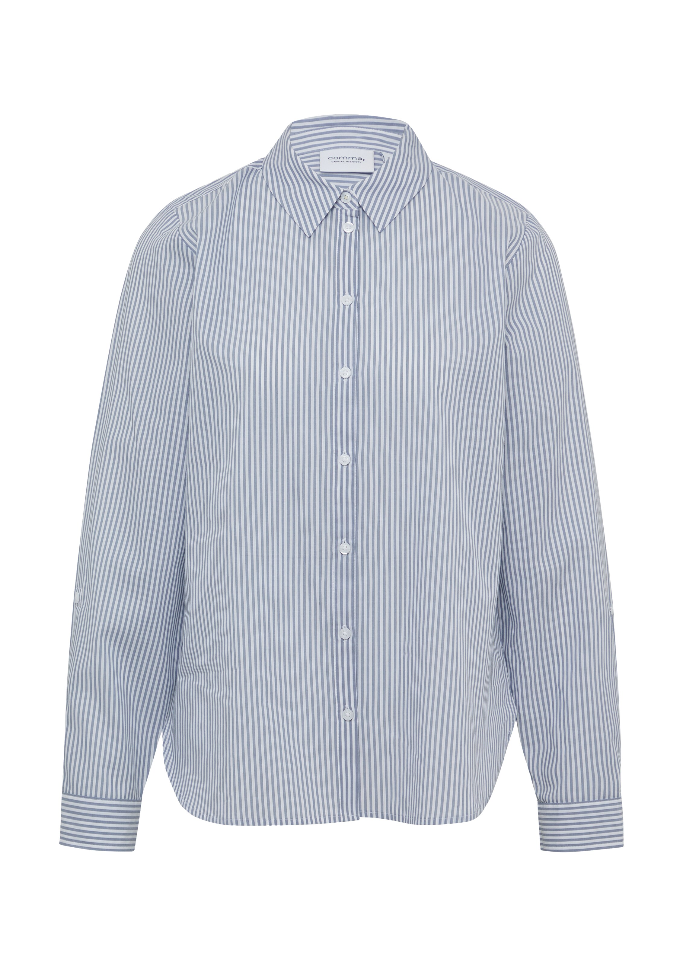 comma casual identity Blouse in Blue: front