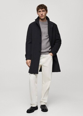 MANGO MAN Mantel 'Biagio' in Grau