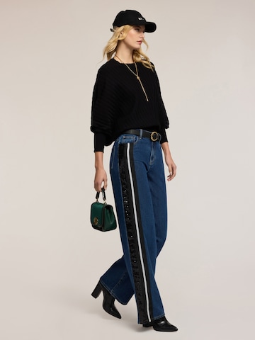 Wide leg Jeans di MOTIVI in blu