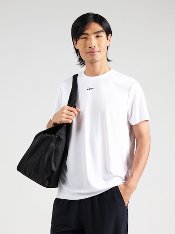 Reebok Funkční tričko 'ID TRAIN' – bílá: přední strana