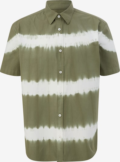 s.Oliver Overhemd in de kleur Kaki / Wit, Productweergave