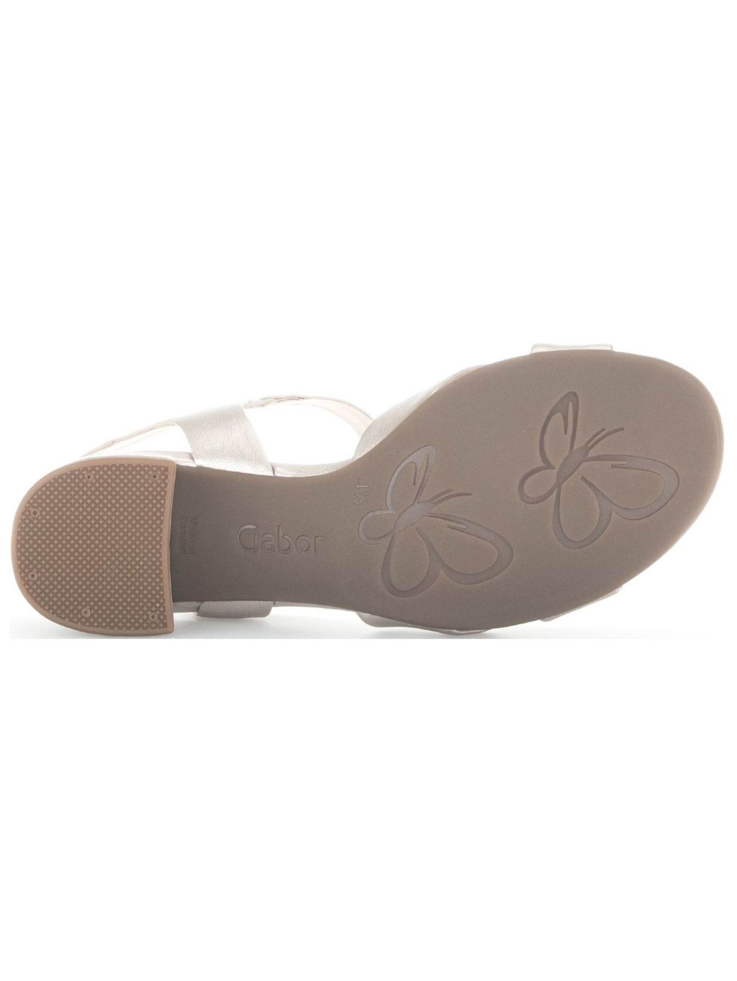 GABOR Sandals in Silver