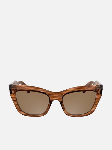 Lunettes de soleil Longchamp en marron