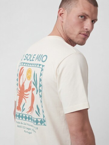 Antargo Shirt 'Summer vibes' in Beige