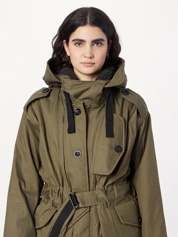 Parka de primăvară-toamnă de la G-Star RAW pe verde