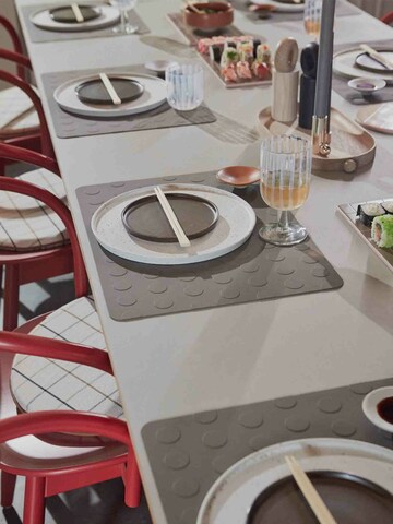 OYOY LIVING DESIGN Placemat 'Dotto' in Brown