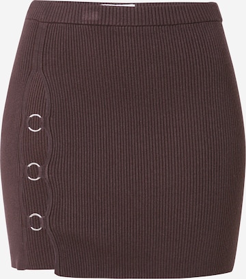 Monki Skirt 'Cory' in Brown: front