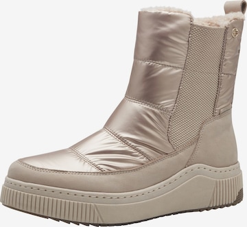 Bottines Tamaris en beige : devant