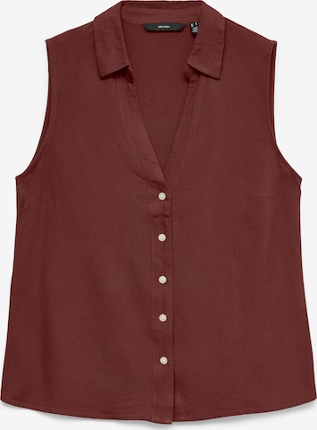 VERO MODABluza 'VMMYMILO' - crvena boja: prednji dio