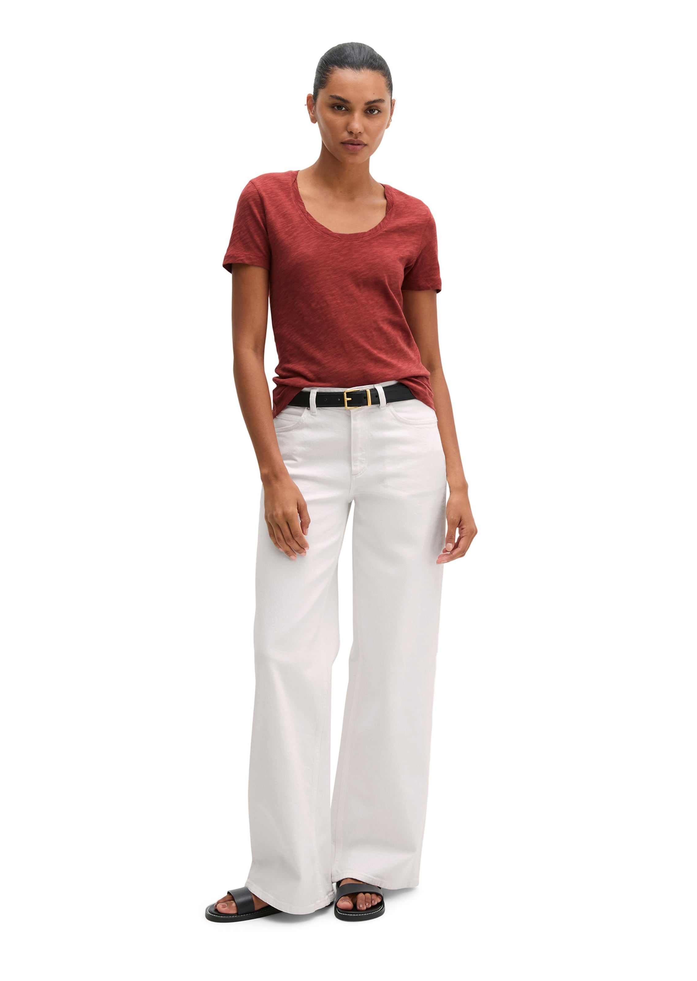 Marc O'Polo Shirt 'DfC' in Red