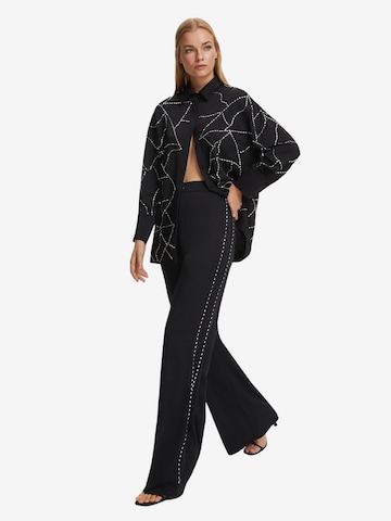 NOCTURNE Loose fit Trousers in Black